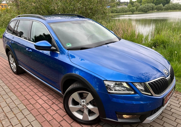 Skoda Octavia cena 67990 przebieg: 191000, rok produkcji 2017 z Zagórz małe 436